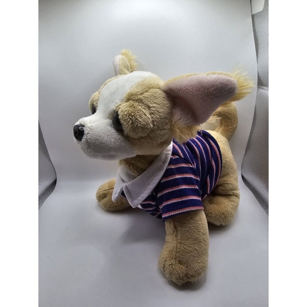 GANZ Webkinz Chihuahua Wearing Shirt NO CODE HM104 Plush Toy Stuffed Animal
